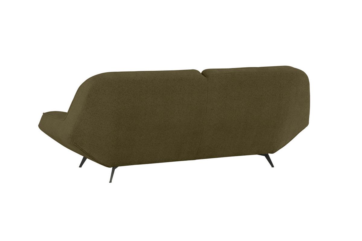3-sitzer-sofa Aruba Olivgrün B: 223 Cm - Olivgrün, Design, Textil (223/87/96cm) - MID.YOU