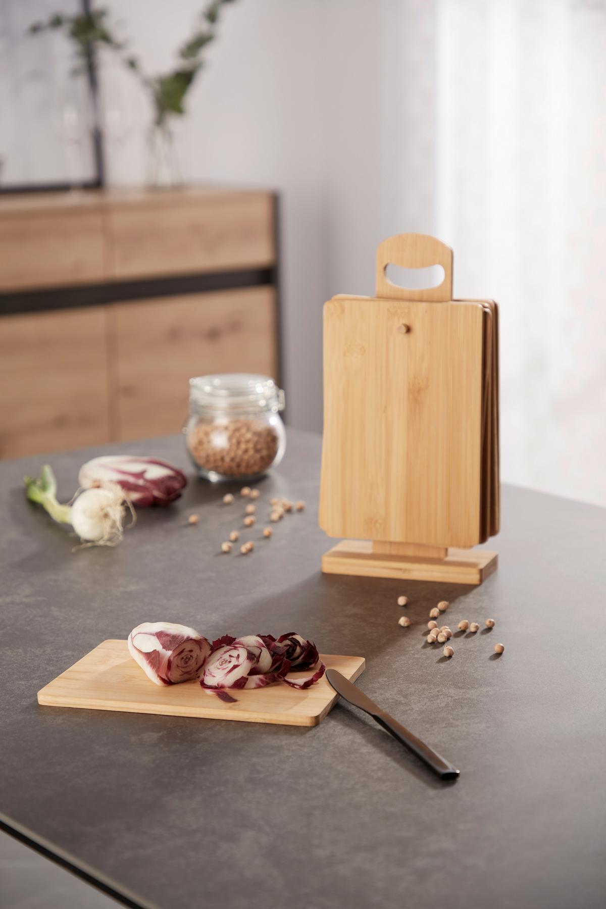 Schneidebrett-set Ramon - Naturfarben, KONVENTIONELL, Naturmaterialien - Luca Bessoni