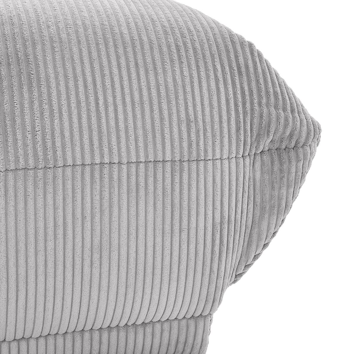 Ecksofa Giselle Blaugrau/grau S: 185x315 Cm - Blaugrau/Grau, Trend, Textil (185/315cm) - Livetastic