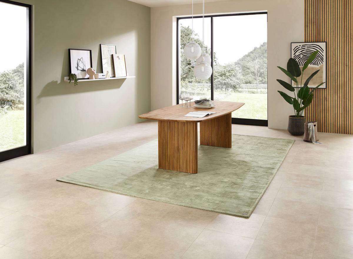 Esstisch Barney Akaziefarben, L: 220 cm - Akaziefarben, MODERN, Holz (220/110/77cm) - Livetastic