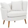 Polstersessel Miranda Boucle Weiß - Naturfarben/Weiß, KONVENTIONELL, Textil (106/88/83cm) - Max Winzer