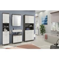 Badezimmer Scout - Weiß Hochglanz, MODERN, Holzwerkstoff (171cm) - MID.YOU