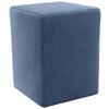 Hocker Looks Xx - Blau/Silberfarben, Design, Textil (38/47/38cm) - LOOKS by W.Joop