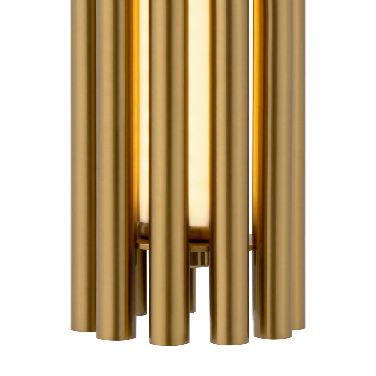 Pendelleuchte Sonata - Messingfarben/Goldfarben, Trend, Kunststoff/Metall (8,1/36cm) - MAYTONI