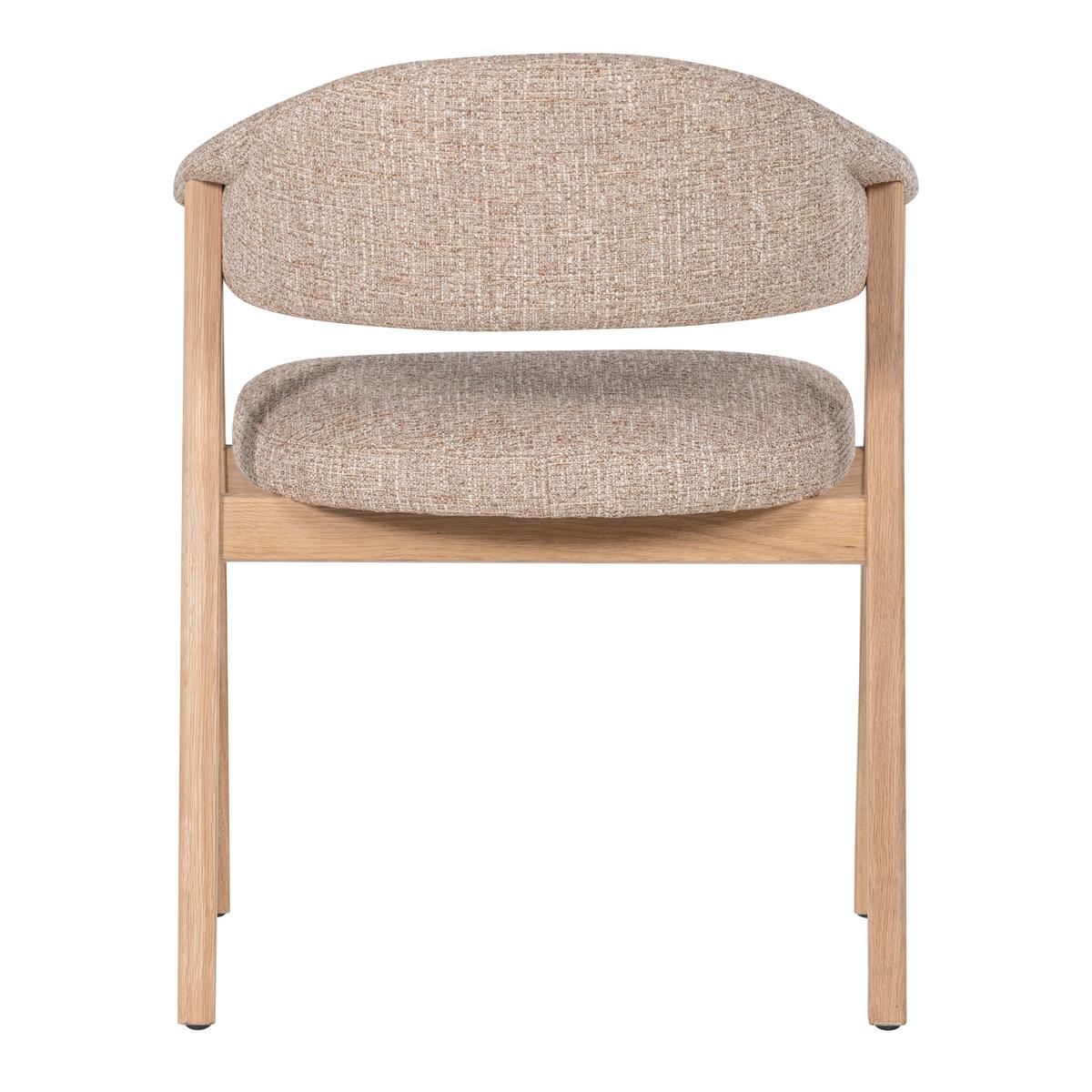 ARMLEHNSTUHL-SET Tunar Naturfarben 2-teilig - Naturfarben, MODERN, Holz/Textil (60/77/60cm) - Livetastic
