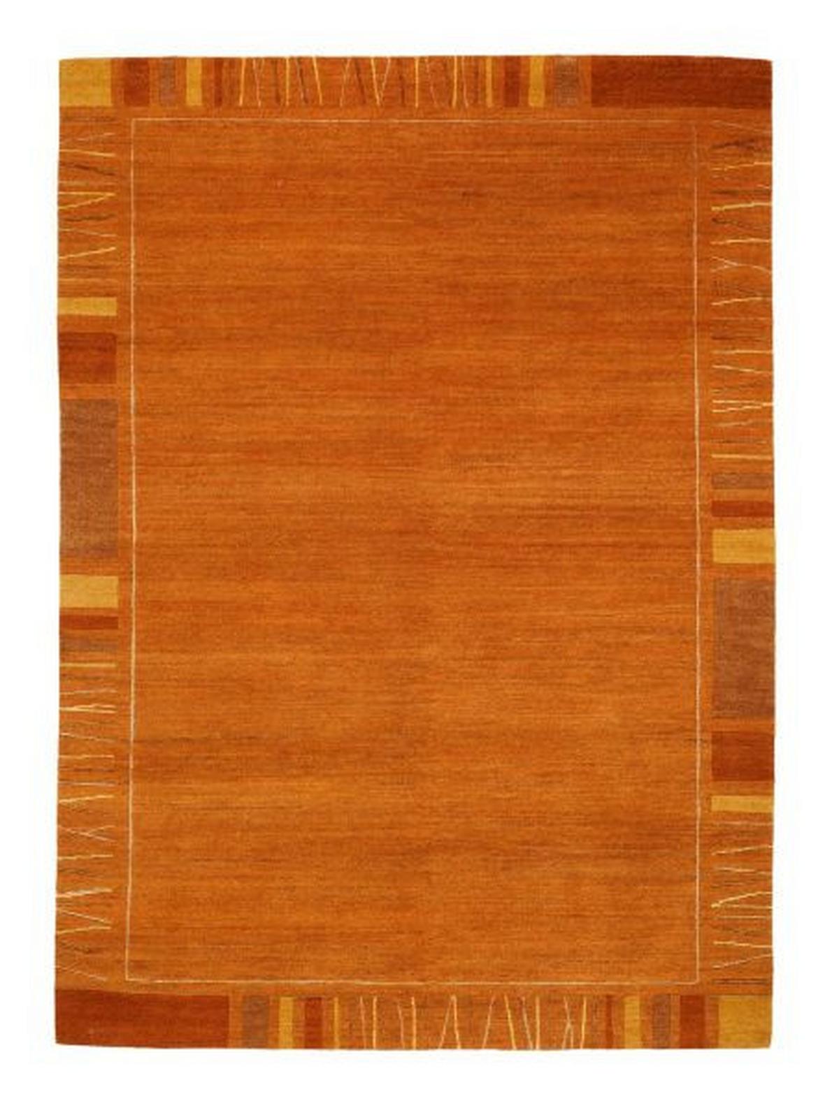 Orientalischer Webteppich Kupferfarben 140x70 Cm - Kupferfarben, Basics, Textil (70/140cm) - Cazaris