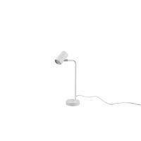 Tischlampe Marley Weiß mit Kippschalter - Weiß, Basics, Metall (45/12/25cm) - Trio Leuchten