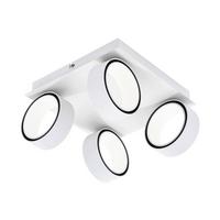 Deckenleuchte 39587* Albariza - Weiß, Design, Metall (25/25/14,5cm) - Eglo