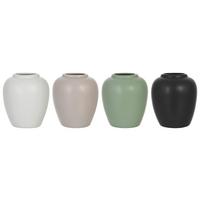 Váza ROKO - čierna/biela, Basics, keramika (9,5/10,7cm) - Mömax