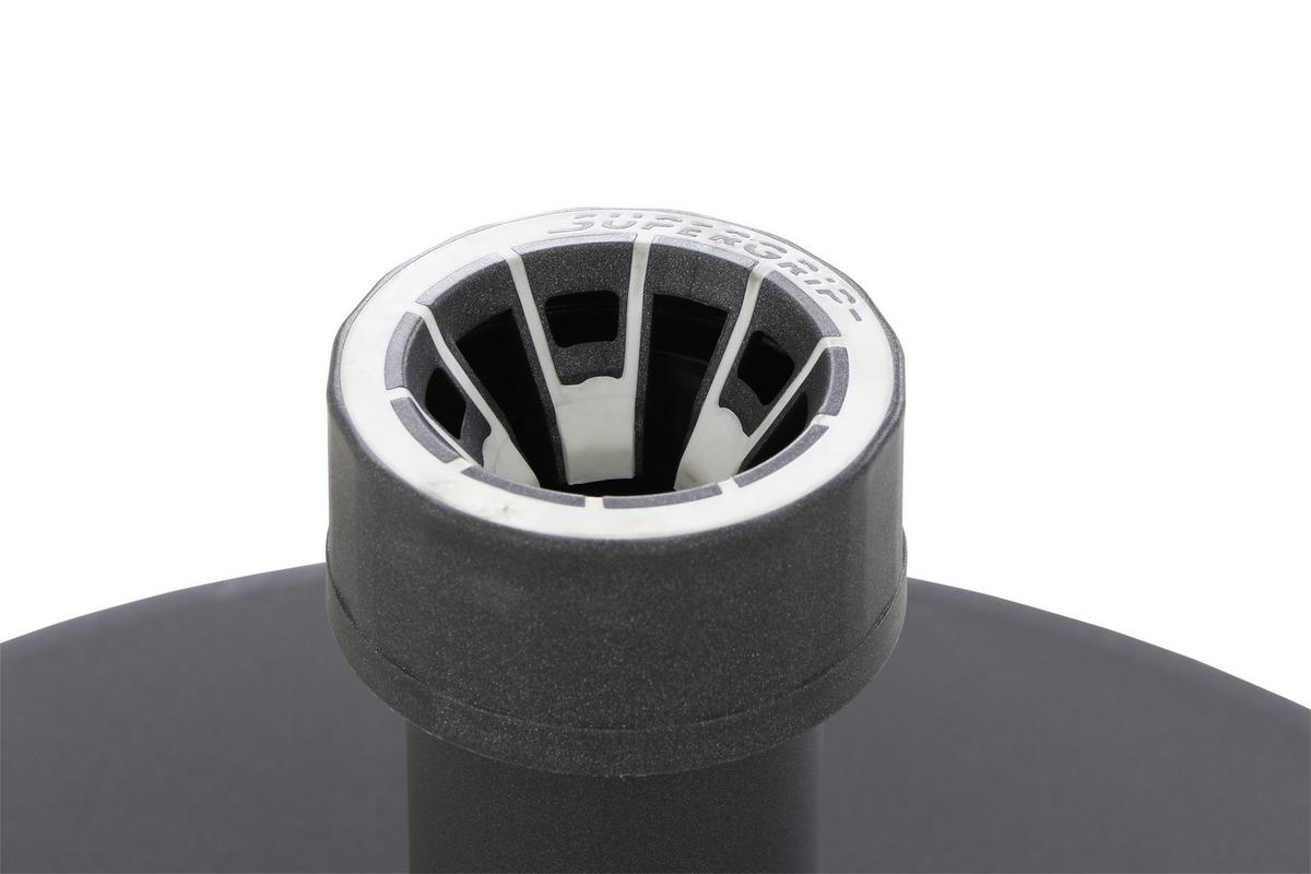 Schirmständer Kunststoff / Beton Für Dm 1.8-3,8 Cm - Anthrazit, KONVENTIONELL, Kunststoff/Stein (40/9/40cm) - Siena Garden