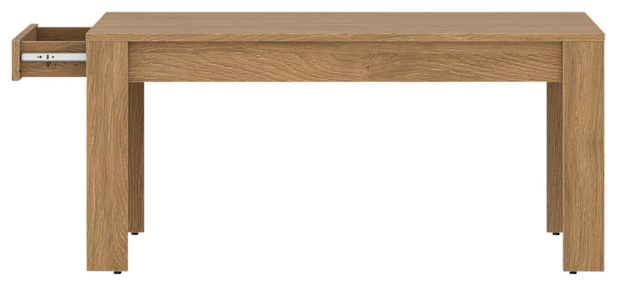 Couchtisch Aretta Eichefarben B: 100 cm - Eichefarben, MODERN, Holzwerkstoff (100/46,5/65cm)