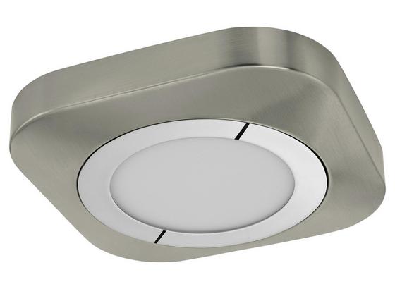 LED-Deckenleuchte Pyto - Weiß/Nickelfarben, MODERN, Kunststoff/Metall (23/23/4cm) LED-Deckenleuchte Pyto - Weiß/Nickelfarben, MODERN, Kunststoff/Metall (23/23/4cm)