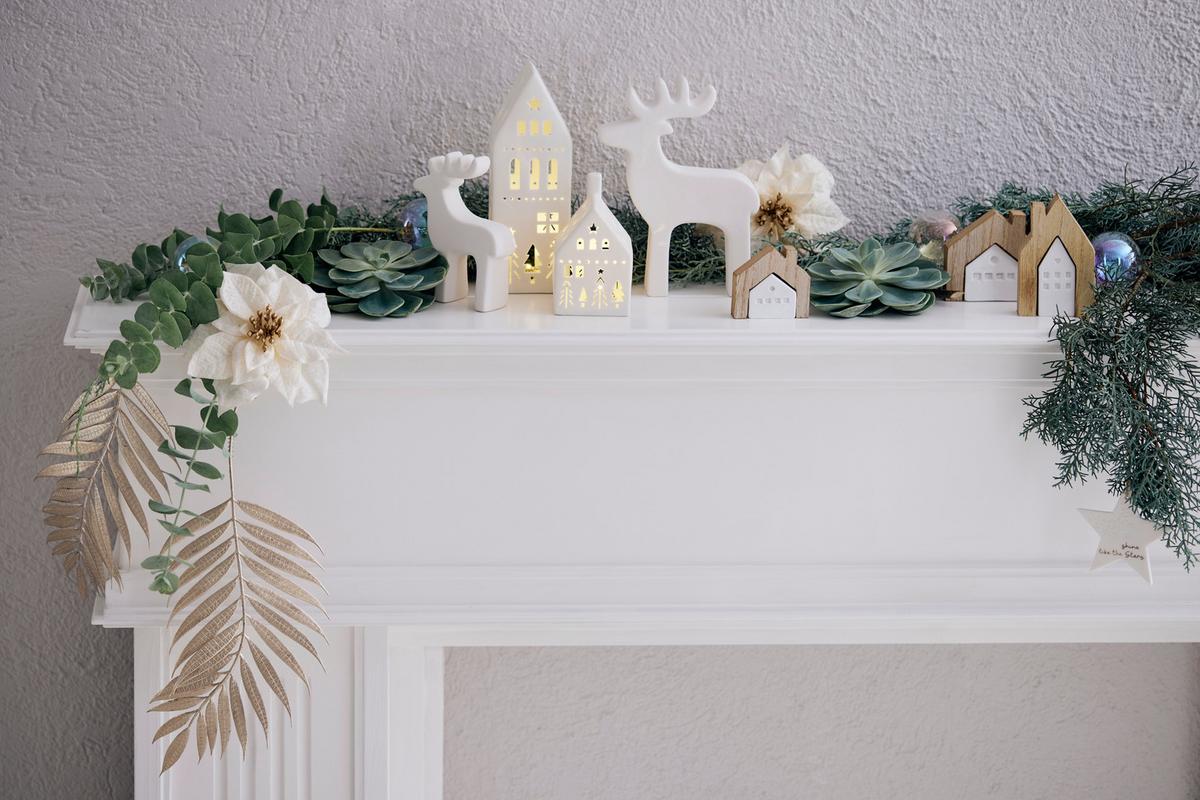 dekoračný los JOSHI - biela, Konventionell, keramika (11,3/14,9/3,7cm) - Modern Living