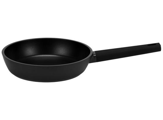 Bratpfanne Roger - Schwarz, MODERN, Metall (24/5,5cm) - Luca Bessoni Bratpfanne Roger - Schwarz, MODERN, Metall (24/5,5cm) - Luca Bessoni