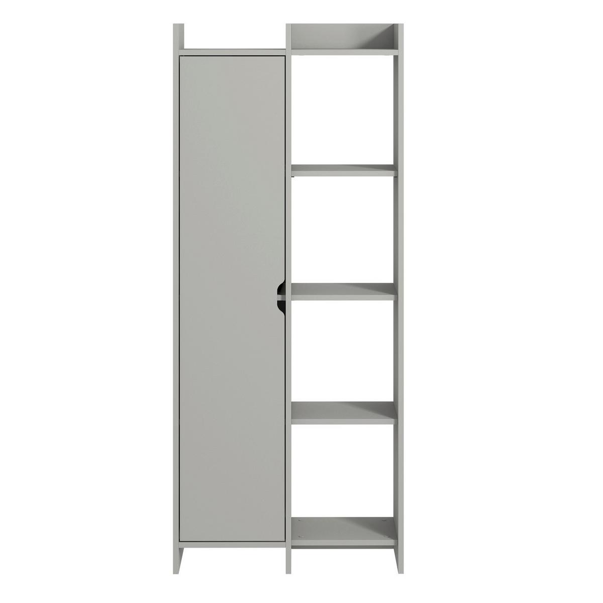 Regal Offer Grau B: 70 Cm - Grau, Design, Holzwerkstoff (70/180/30cm) - Livetastic
