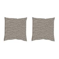 Kissenhüllen-Set Fjella - Cappuccino, Basics, Textil (50/50cm)