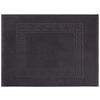 Badematte Mäander 50x70 cm Schwarz Waschbar - Schwarz, ROMANTIK / LANDHAUS, Textil (50/70cm) - James Wood