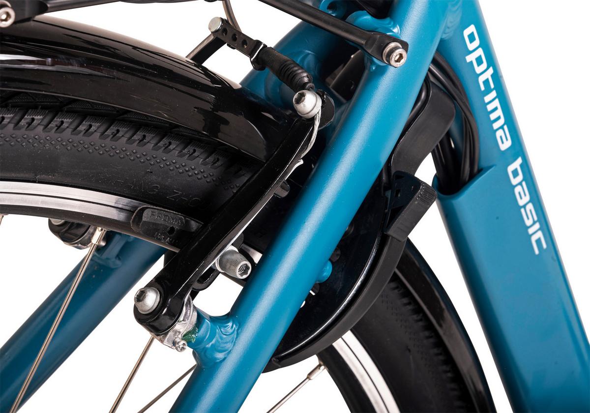 Elektrofahrrad Hollandia Optima Basic - Blau, Basics, Metall (21/116/188cm) - KS Cycling