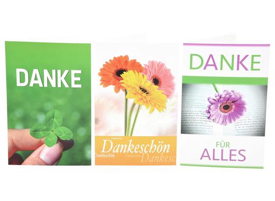 Billett Danke - Multicolor, MODERN, Papier (11,5/17,5cm) Billett Danke - Multicolor, MODERN, Papier (11,5/17,5cm)