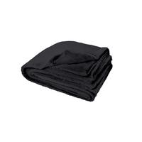 MÄKKÁ DEKA MATCHA - čierna, Modern, textil (130/180cm)