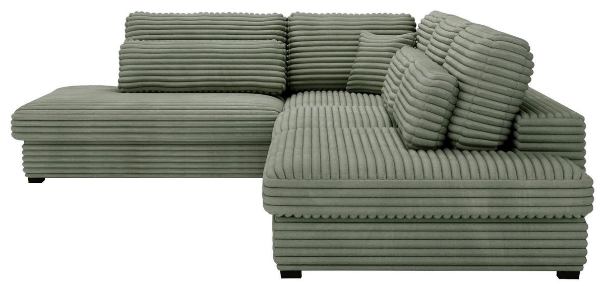 Sven Grün S: 244x332 Cm - Schwarz/Grün, Design, Textil (244/332cm) - Livetastic