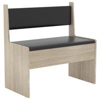 Sitzbank Esal Sonoma Eiche B: 80 cm - Sonoma Eiche, MODERN, Holzwerkstoff (80/80/42cm) - MID.YOU
