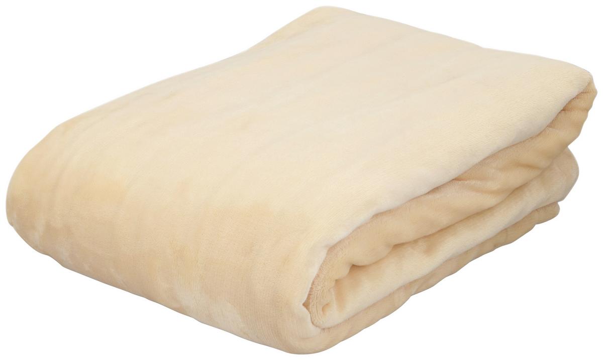 HEIZDECKE 10 Temperaturstufen - Beige, KONVENTIONELL, Textil (130/180cm) - Alpina 6287