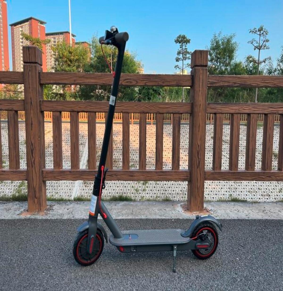 Elektroscooter Greystone - Anthrazit, Basics, Metall (108/43/114cm)