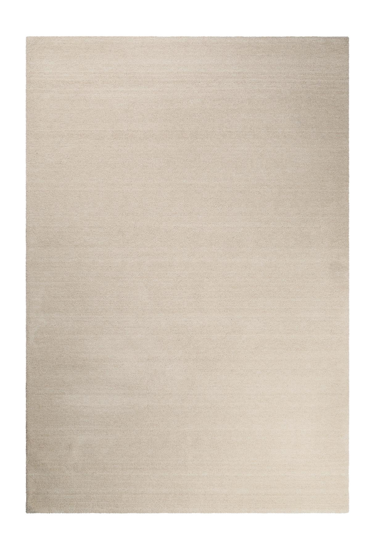 Hochflor Teppich Creme/Beige Loft 160x230 cm - Beige/Creme, KONVENTIONELL, Textil (160/230cm) - Esprit