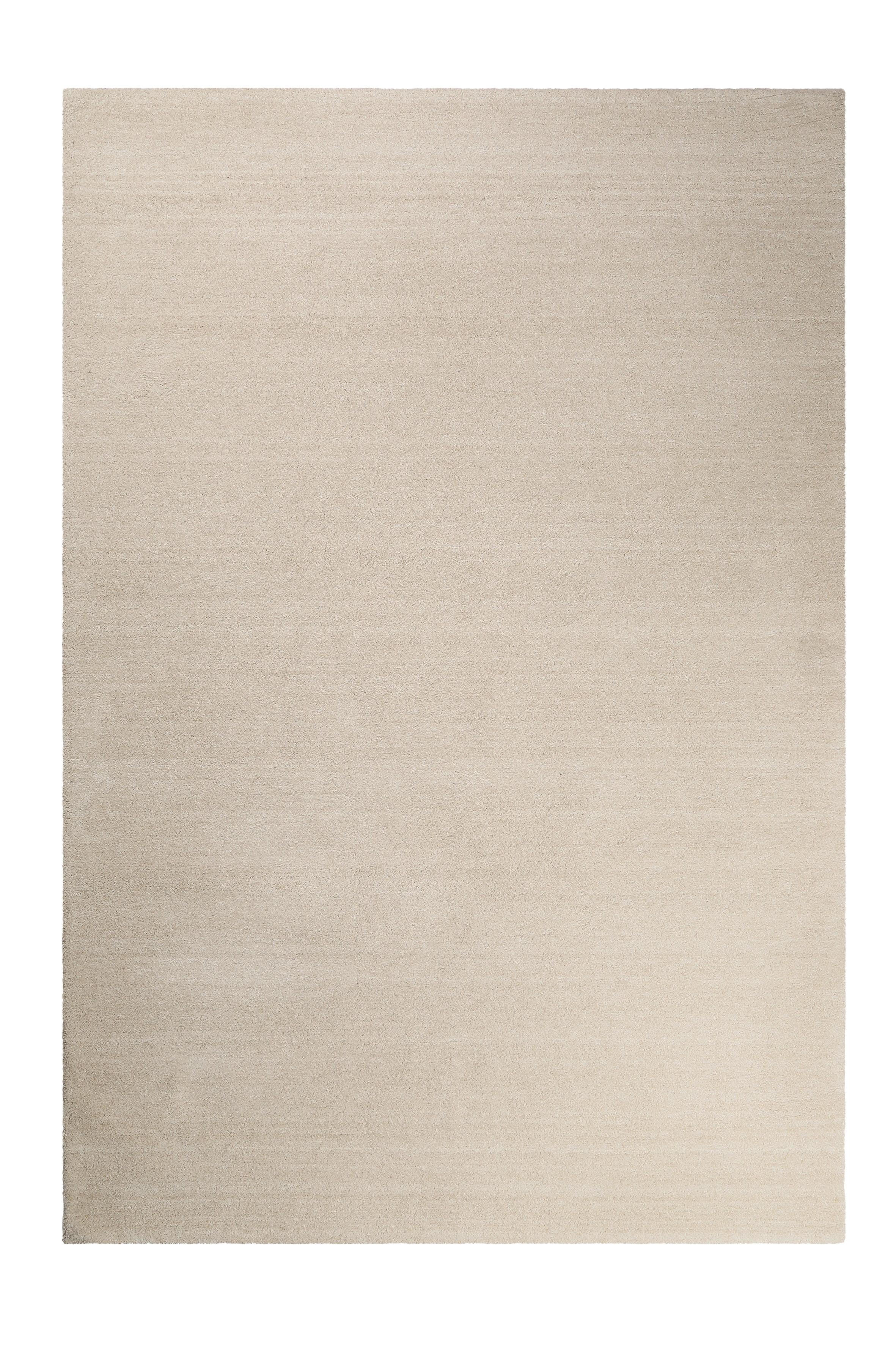 Hochflor Teppich Creme/Beige Loft 160x230 cm
