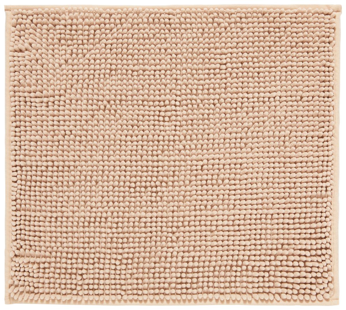 WC-Vorleger Anke Beige 45x50 cm Waschbar - Beige, MODERN, Textil (45/50cm) - Luca Bessoni