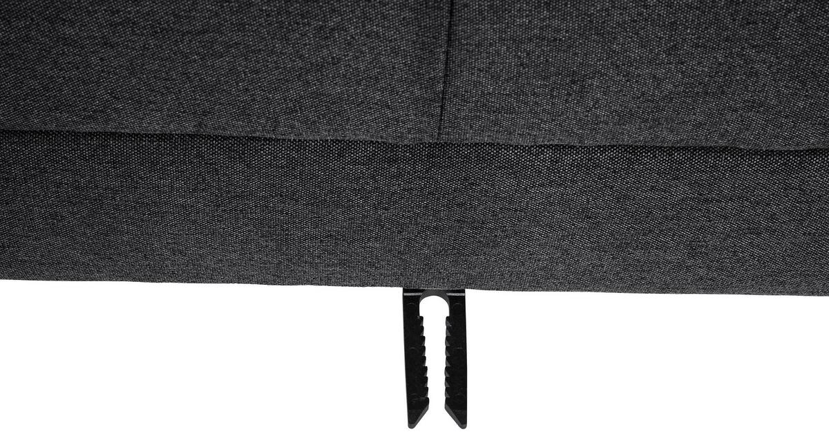 Ecksofa Mit Schlaffunktion Easy Relax Graphitfarben - Eschefarben/Graphitfarben, MODERN, Textil (223/152cm) - Max Winzer