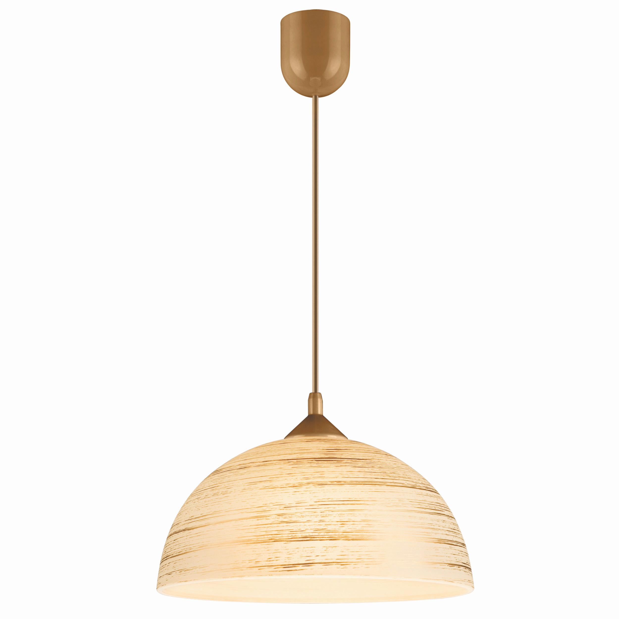 Pendelleuchte Goldfarben D: 30 Cm - Goldfarben, Basics, Glas/Kunststoff (30/70cm)