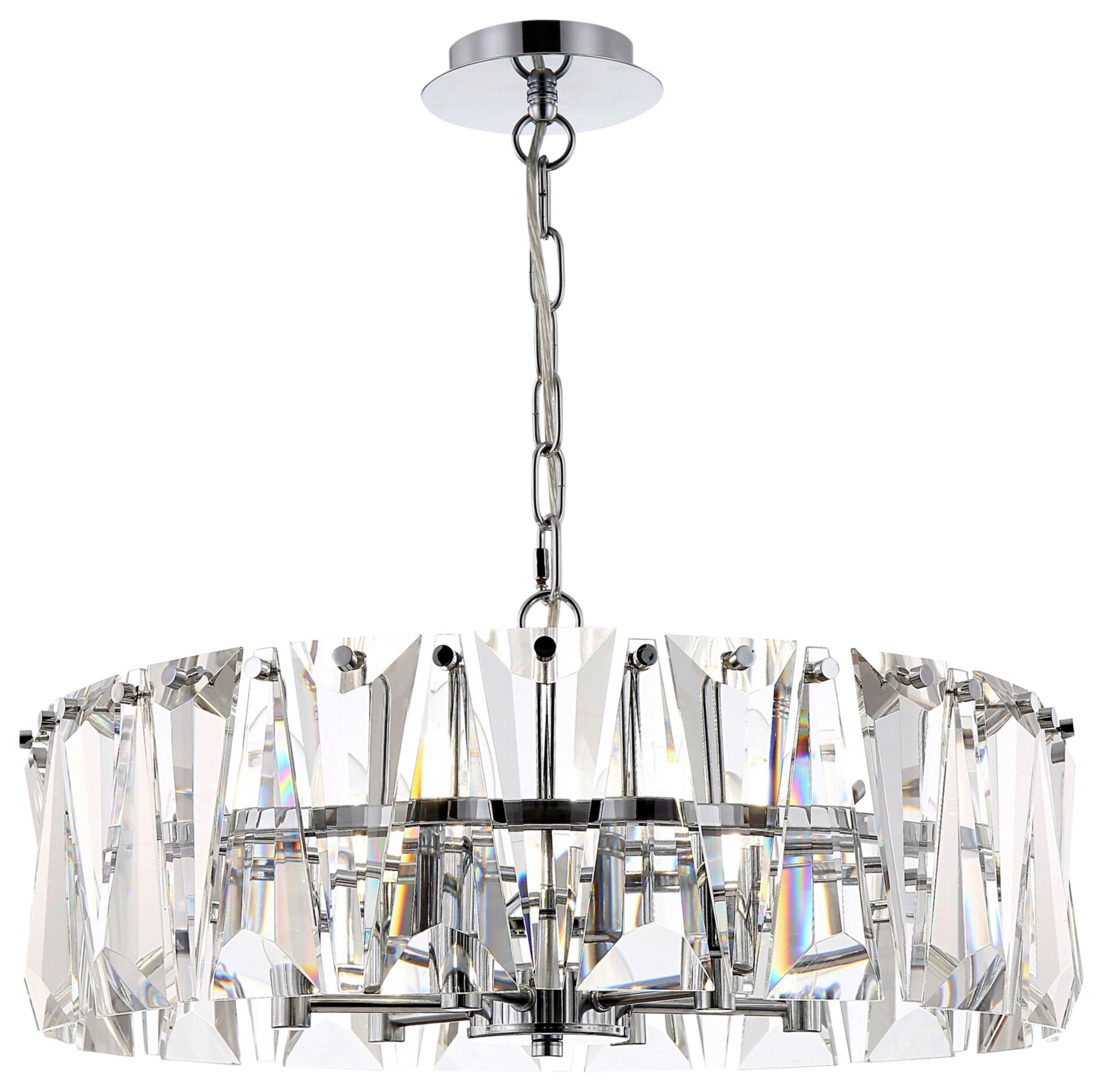 Pendelleuchte Puntes - Chromfarben, Basics, Glas/Metall (51,7/23,8/51,7cm) - MAYTONI