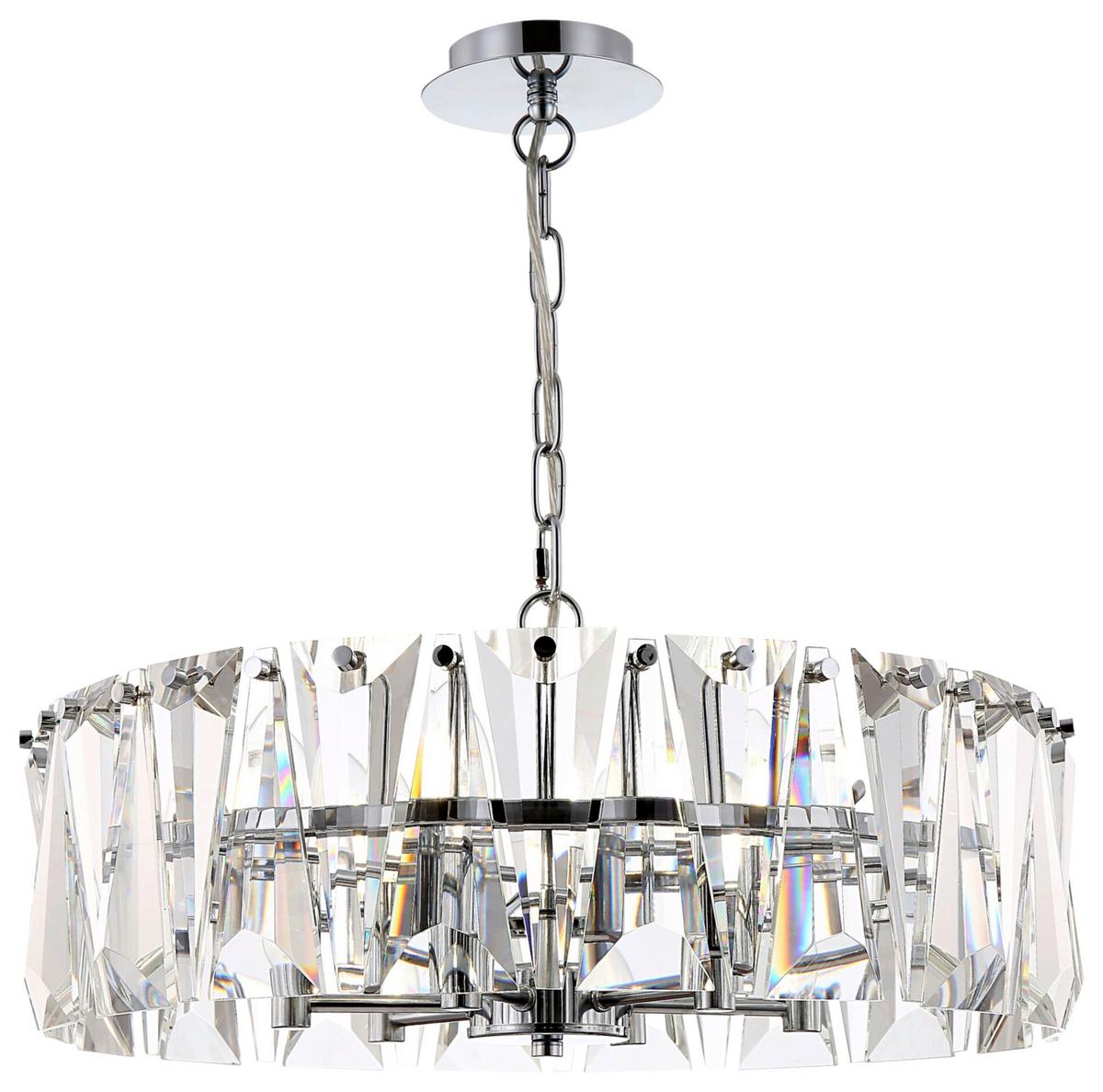 Pendelleuchte Puntes - Chromfarben, Basics, Glas/Metall (51,7/23,8/51,7cm) - MAYTONI