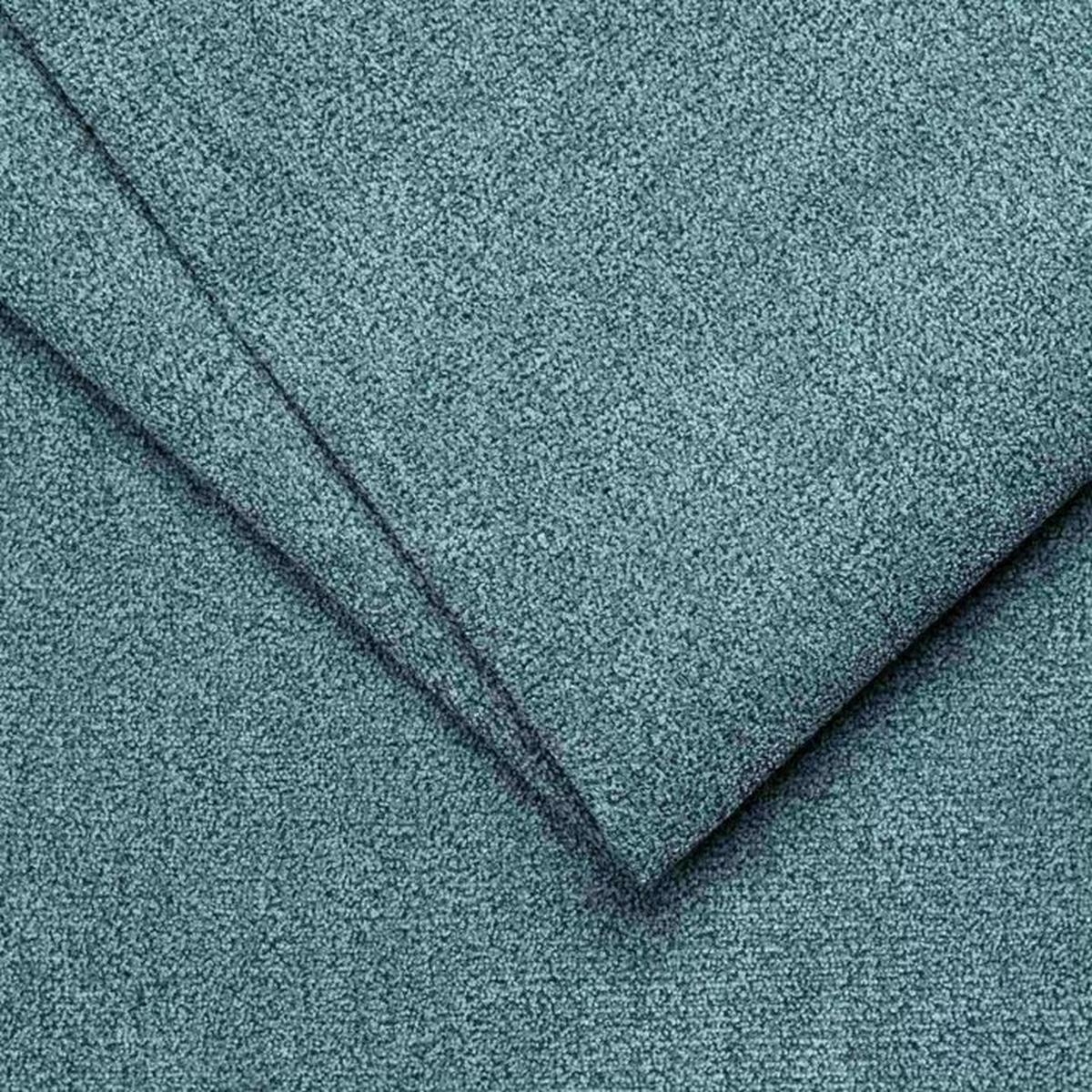 Wohnlandschaft Moric Petrol Mikrofaser - Chromfarben/Petrol, KONVENTIONELL, Textil (172/353/216cm) - MID.YOU