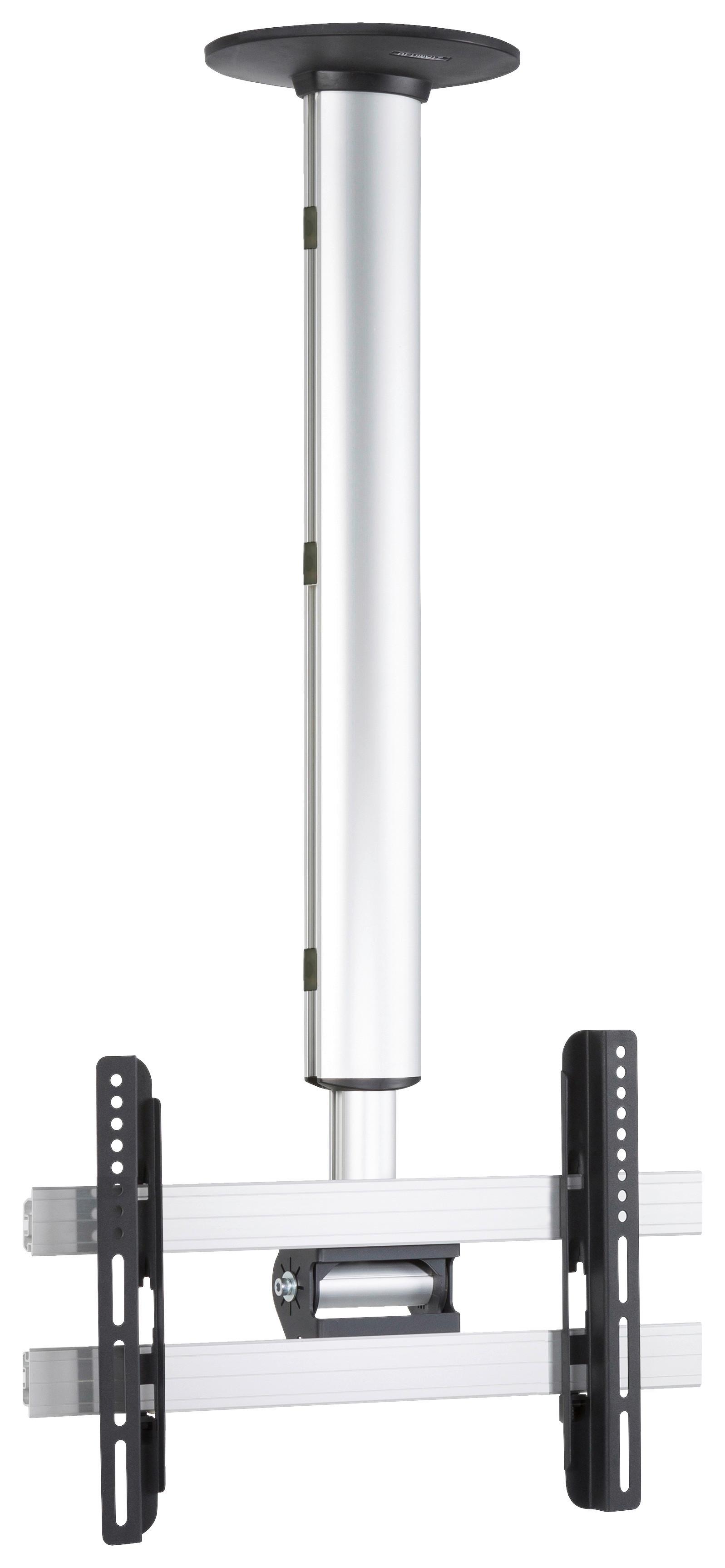 Tv- Halterung Cm Silberfarben B: 42 Cm - Silberfarben, MODERN, Metall (42/74/19cm) - MID.YOU