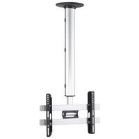 TV- Halterung cm Silberfarben B: 42 cm - Silberfarben, MODERN, Metall (42/74/19cm) - MID.YOU