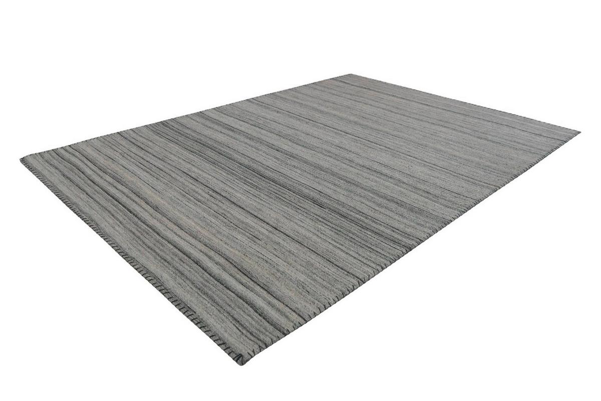 FLACHWEBETEPPICH Grau/Multicolor - Multicolor/Grau, KONVENTIONELL, Textil (200/290cm) - Kayoom