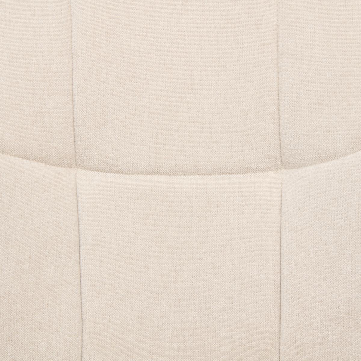 Armlehnstuhl Kaleo Chenille Beige, B: 63 Cm - Beige/Schwarz, KONVENTIONELL, Textil/Metall (63/87/64cm) - MID.YOU