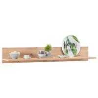 Falipolc Kashmir New - tölgyfa, Modern, faalapú anyag (120/20/20cm) - James Wood