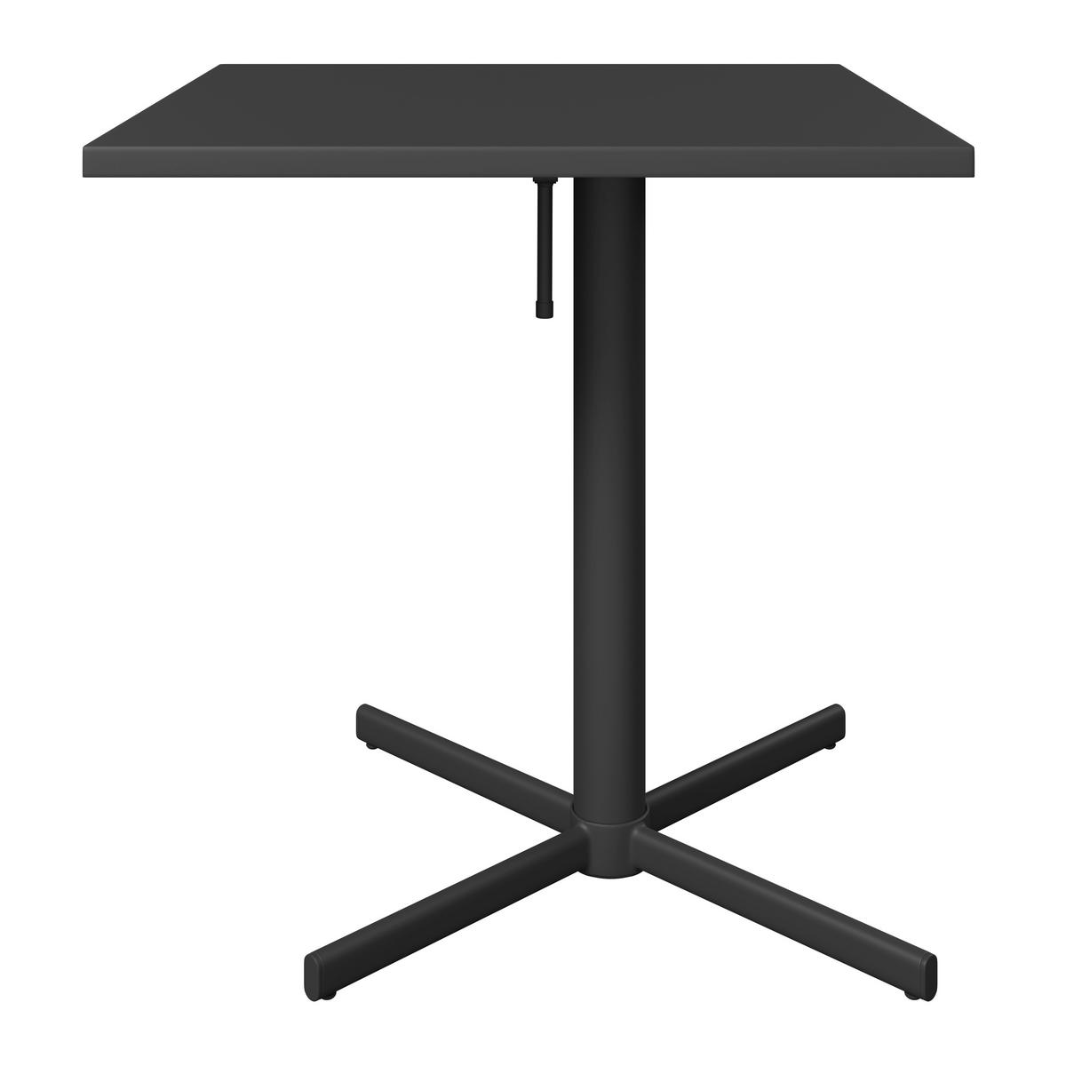 Gartentisch -Klapptisch Rom - Anthrazit, MODERN, Metall (70/72/70cm) - Beldano