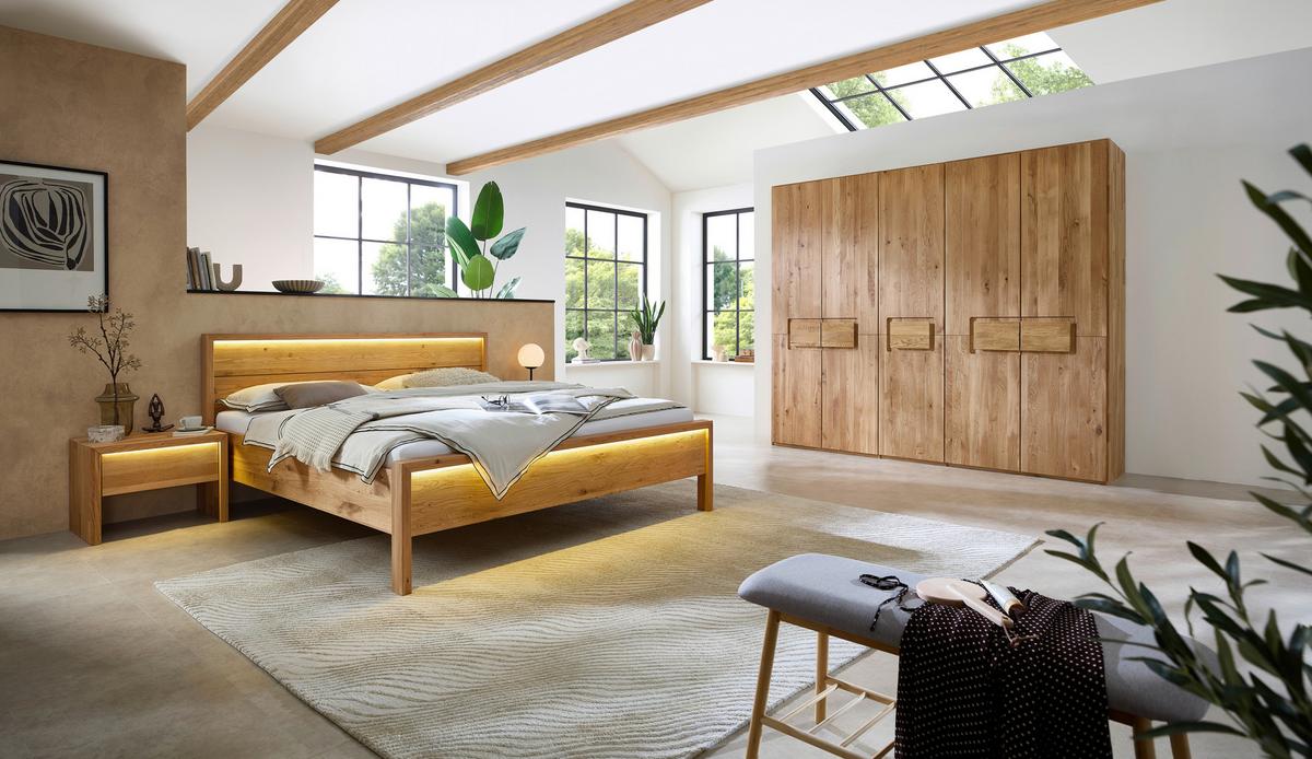 Drehtürenschrank Emilia, Eichefarben B: 252 Cm - Wildeiche/Eichefarben, MODERN, Holz (252/223/62cm) - MID.YOU