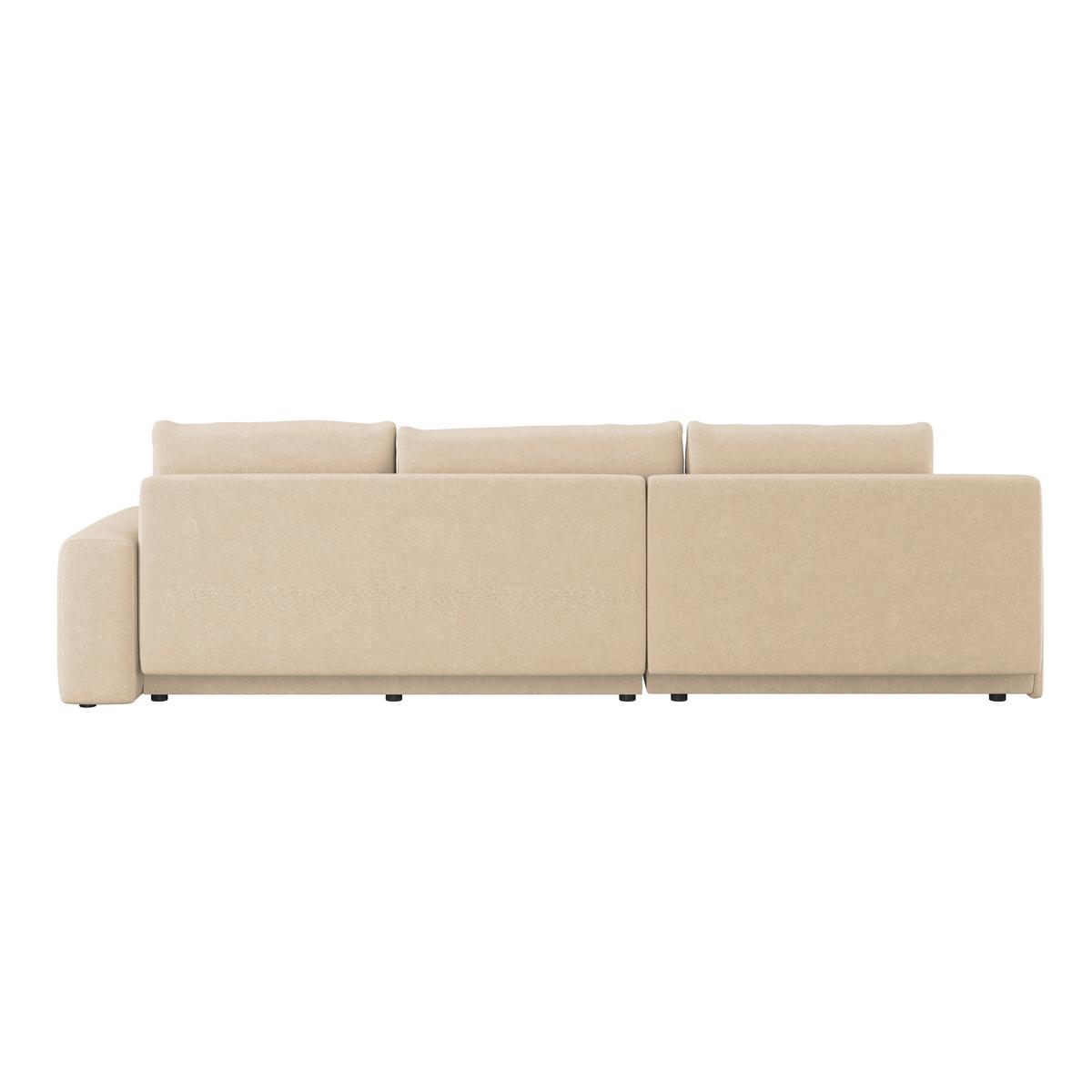 Ecksofa Adria Beige, S: 213x308 cm - Beige, Trend, Textil (213/308cm) - Luca Bessoni