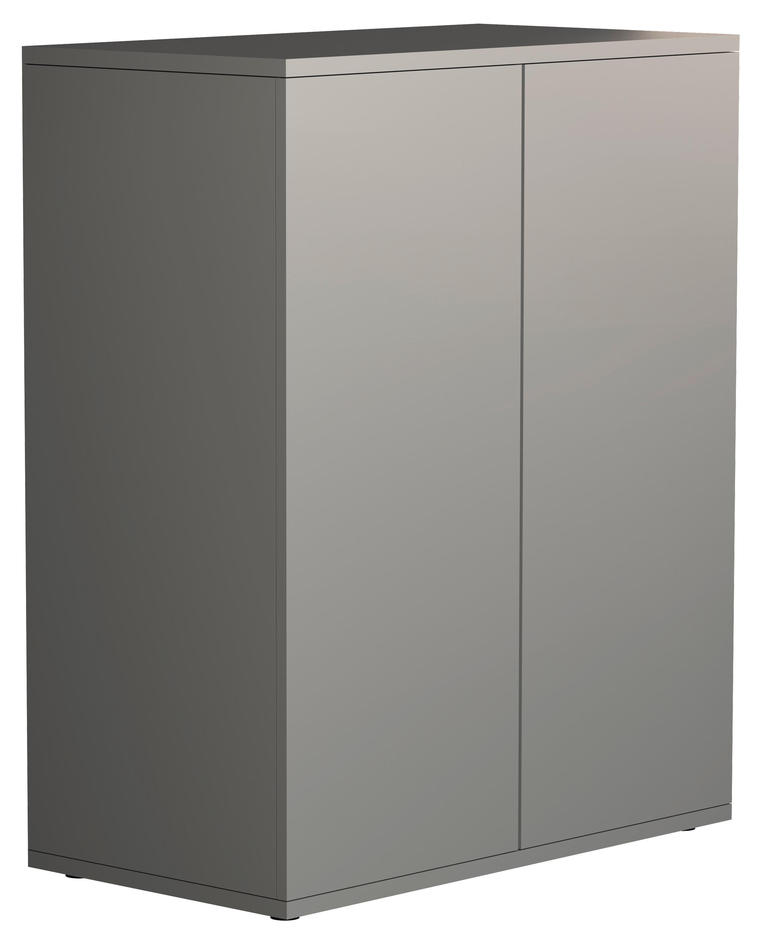 Kommode Dalosa Grau B: 60 cm - Grau, Design, Holzwerkstoff (60/73/32cm) - MID.YOU