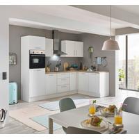 Eckküche Turin Weiß/Eiche Dekor 270x165 cm - Weiß/Eiche Artisan, Basics, Holzwerkstoff (270/165cm) - MID.YOU