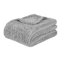 Měkká deka Teddy, 130/170cm, šedá - šedá, Moderní, textil (130/170cm) - Moderano