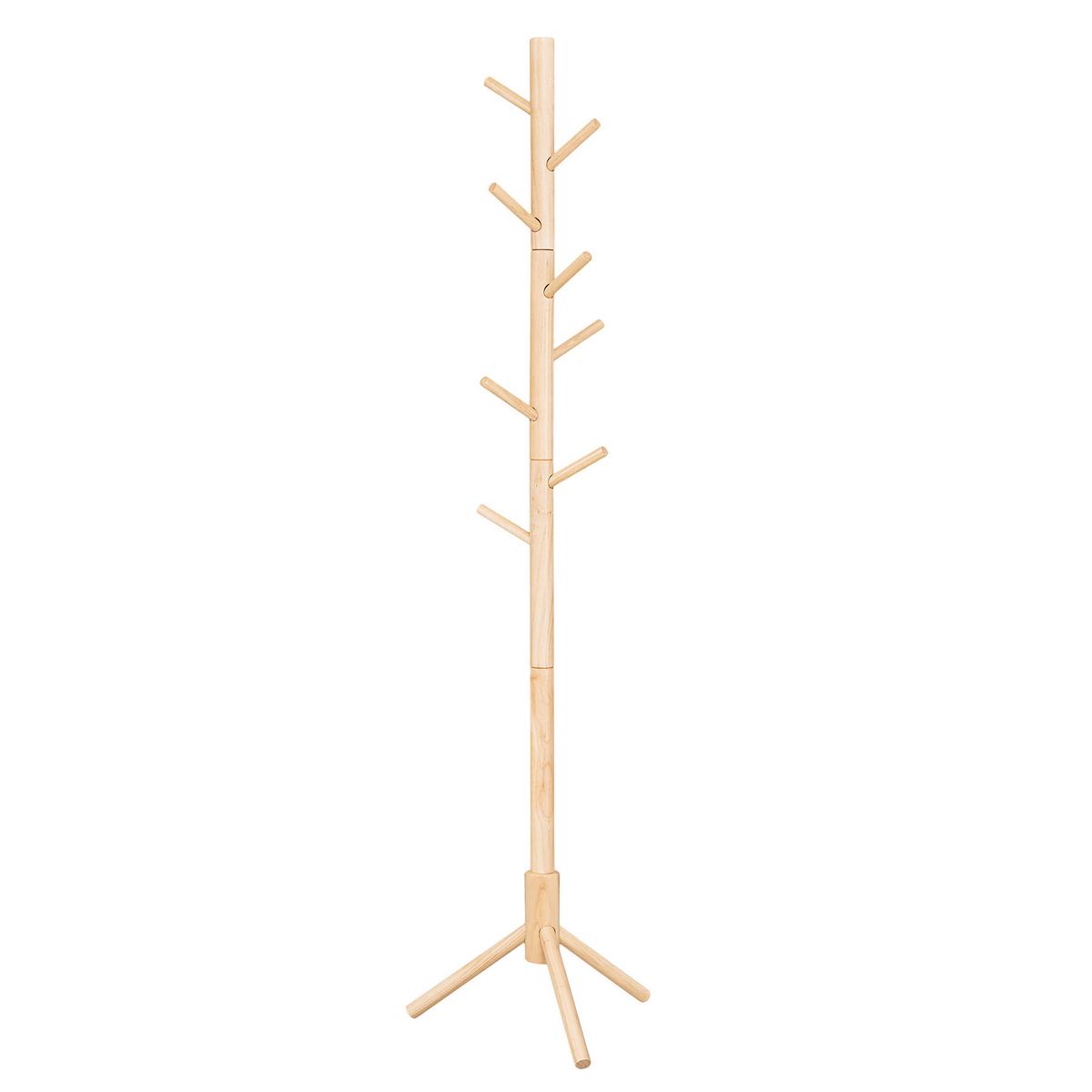 Kleiderständer Ecru B: 47cm - Ecru, Basics, Holzwerkstoff (47/175/47cm)