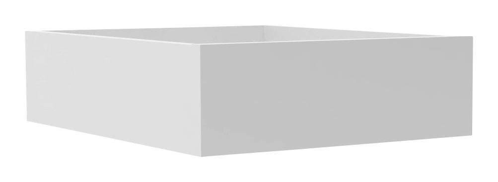 Schublade Unit - Weiß, MODERN, Holzwerkstoff (42,4/14/53cm) - Ombra