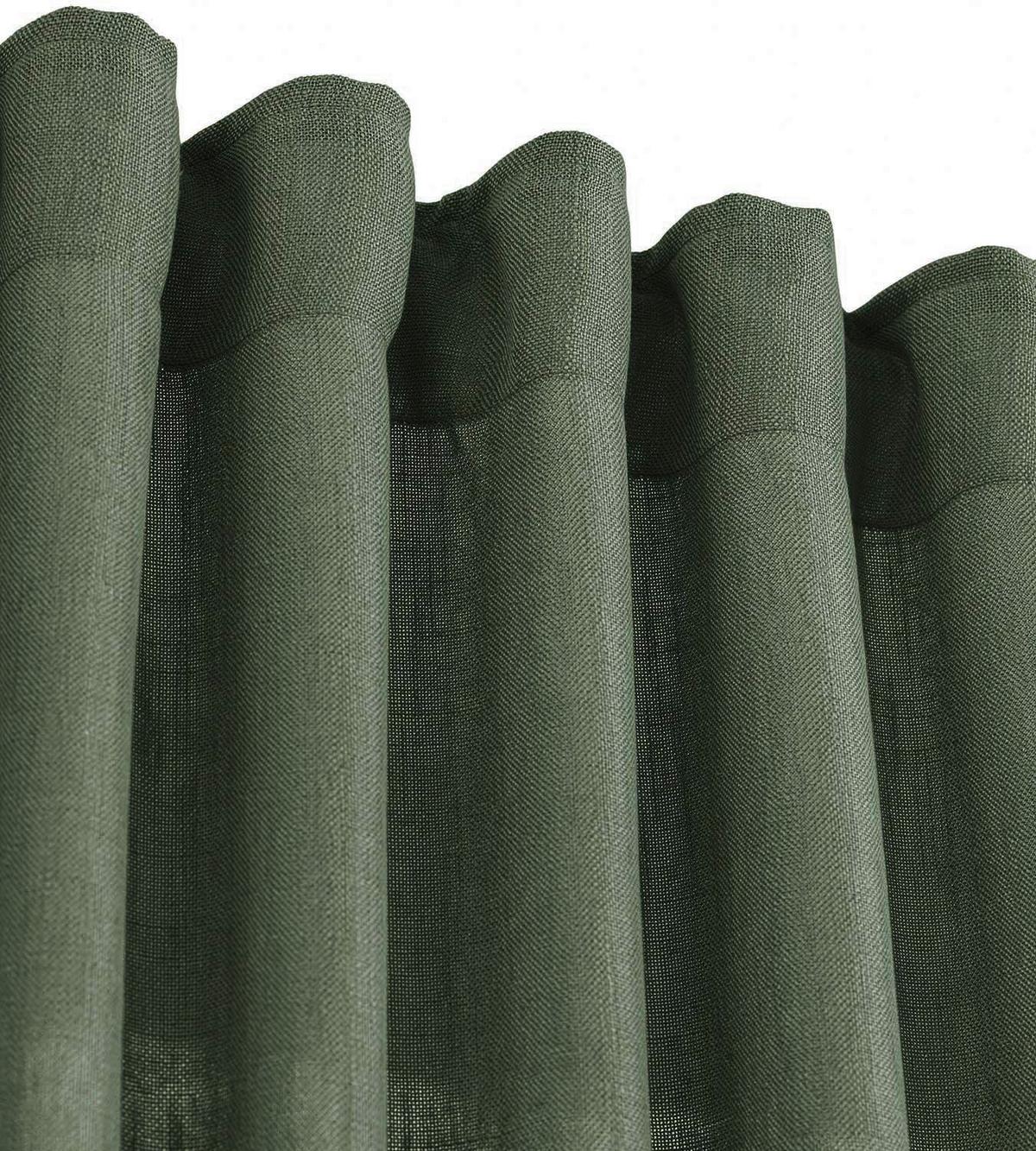 HOTOVÝ ZÁVES CECIL - zelená, Basics, textil (145/260cm) - Svanefors